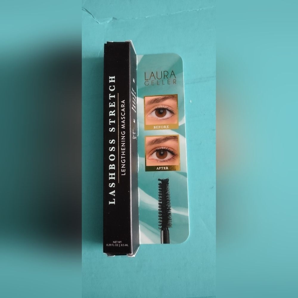 New LAURA GELLER LASHBOSS STRETCH MASCARA BLACK